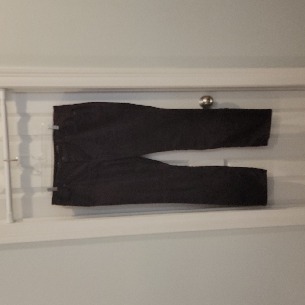 Ann Taylor Loft plum corduroy pants. Size 14, waist 32. Modern straight